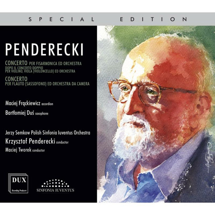 Maciej Frackiewicz, Bartlomiej Dus, Jerzy Semkow Polish Sinfonia Iuventus Orchestra & Krzysztof Penderecki: Penderecki: Concertos Vol. 8