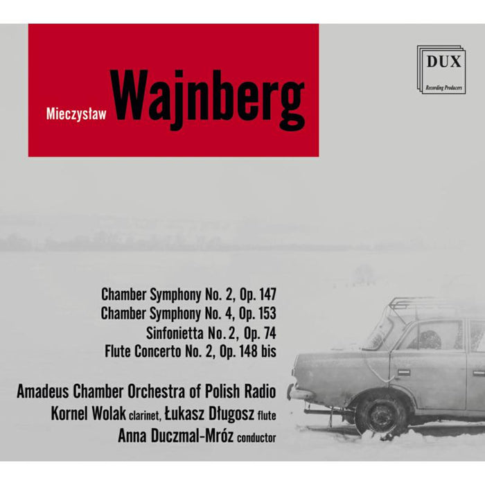 Lukasz Dlugosz, Amadeus Chamber Orchestra of Polish Radio & Anna Duczmal-Mroz: Weinberg: Chamber Symphonies Nos 2 & 4, Sinfonietta, Flute Concerto No.2 (2CD)