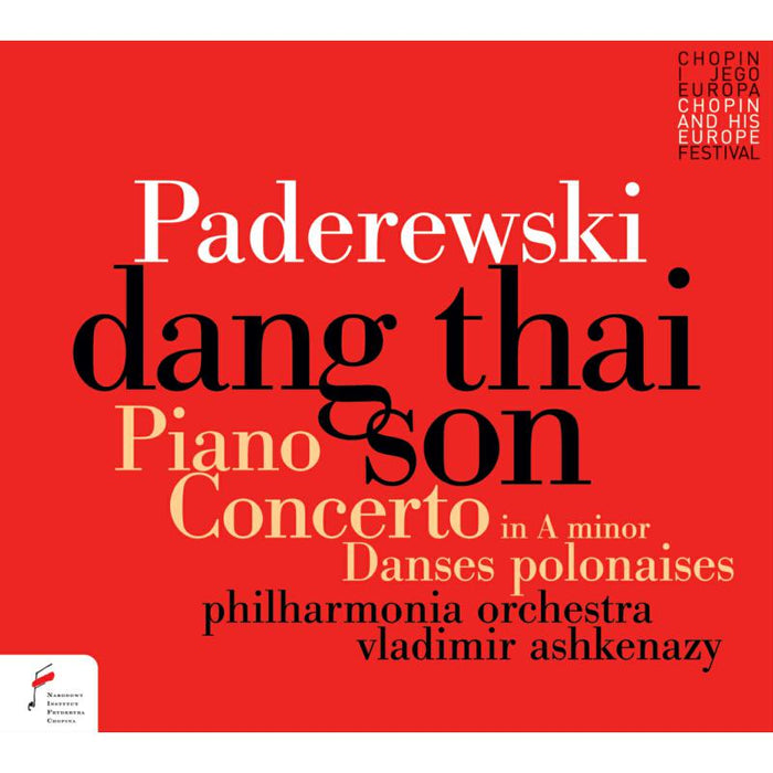 Dang Thai Son, Philharmonia Orchestra & Vladimir Ashkenazy: Paderewski: Piano Concerto