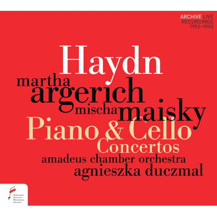 Martha Argerich, Mischa Maisky, Amadeus Chamber Orchestra & Agniezka Duezmal: Haydn: Piano & Cello Concertos