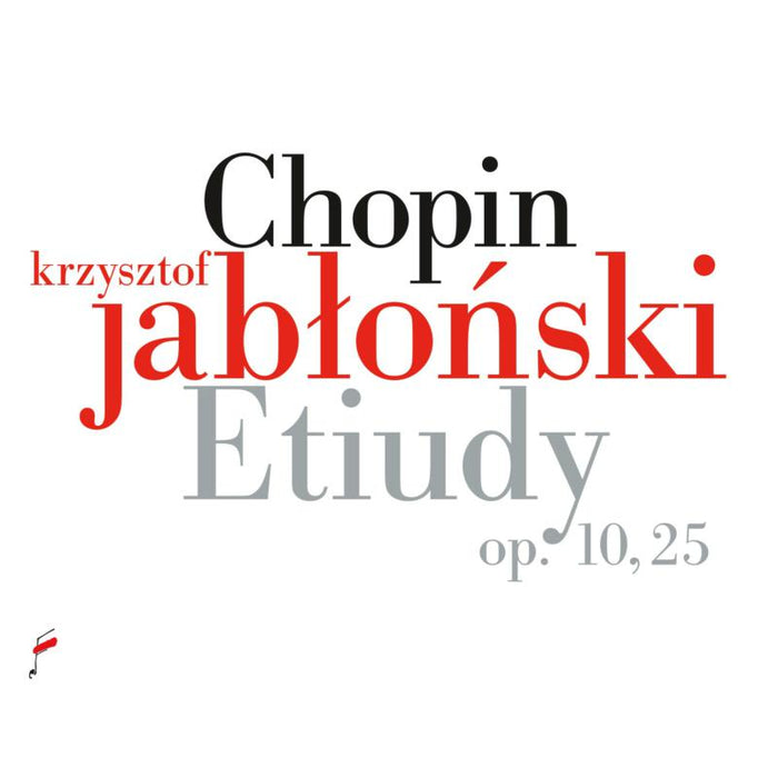 Krzysztof Jablonski: Chopin: Etudes Op.10 & 25 CD