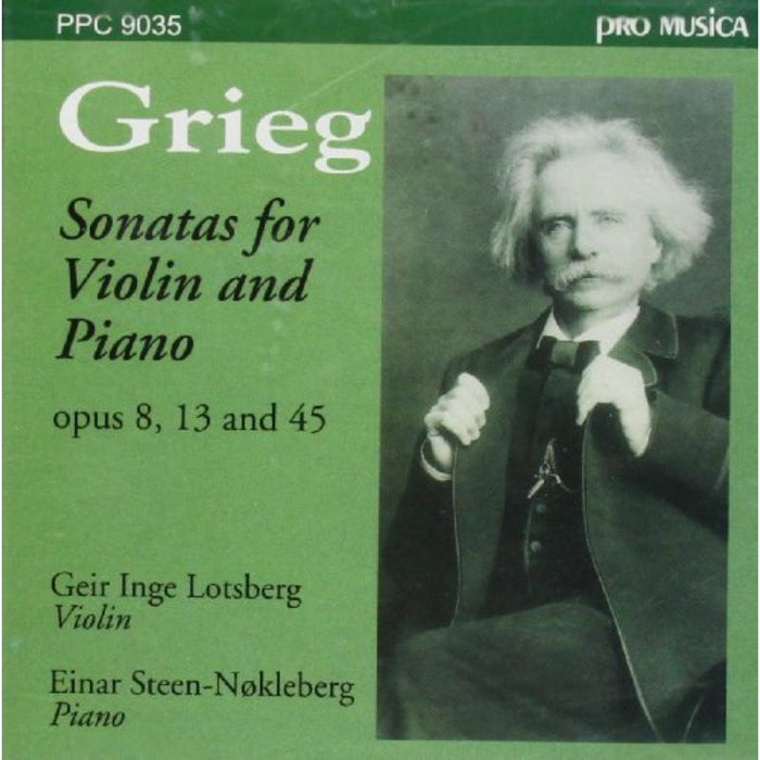 Complete Violin Sonatas (Lotsberg, Steen-Nokleberg)