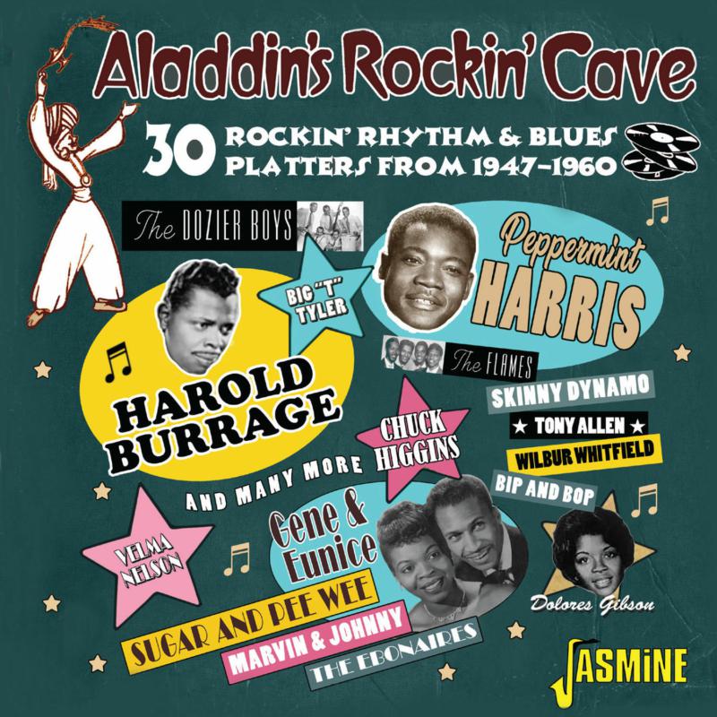 Various Artists: Aladdin's Rockin' Cave - 30 Rockin' Rhythm & Blues Platters from Aladdin Records 1947-1960