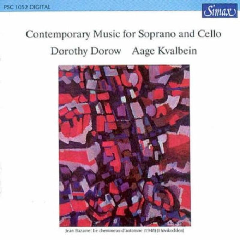 Various Composers: Contemporary Music for Soprano and Cello (Dorow)