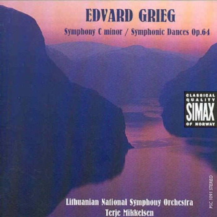 Edvard Grieg: Symphony in C Minor (Mikkelsen, Lithuanian National So)