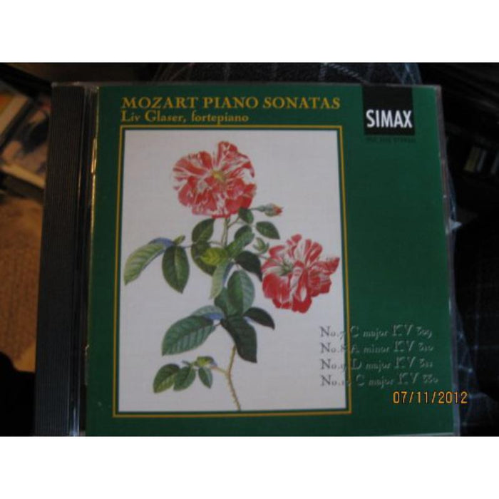 Wolfgang Amadeus Mozart: Piano Sonatas Vol. 3 (Glaser)