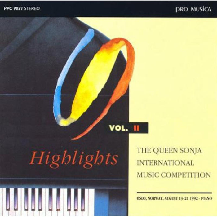 Various Composers: Queen Sonja Music Competition 1992 Vol. 2