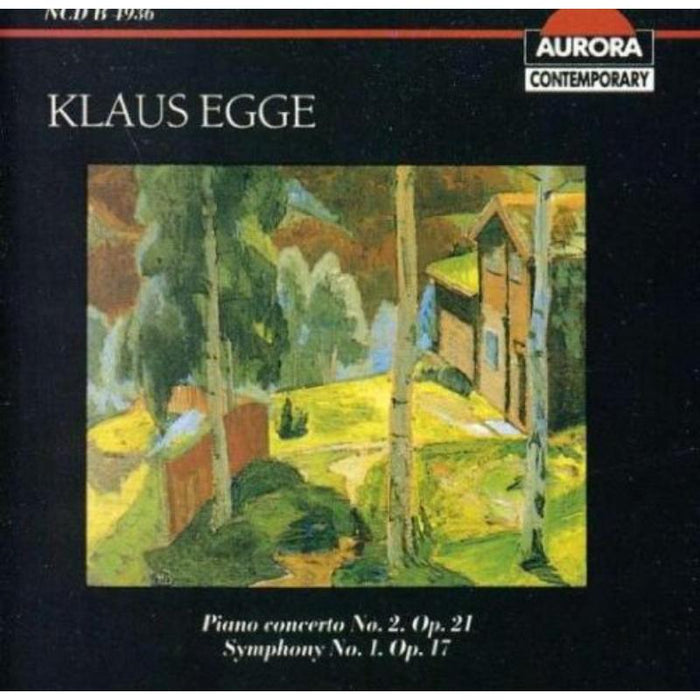 Bergen Philharmonic Orchestra: Klaus Egge: Piano Concerto No. 2; Symphony No. 1