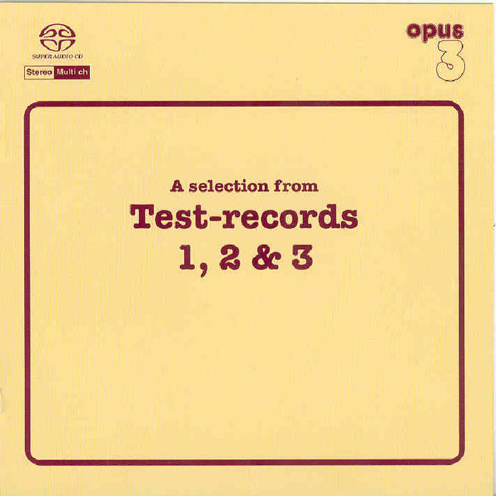 Various Artists: A Selection of Test Records 1, 2 & 3