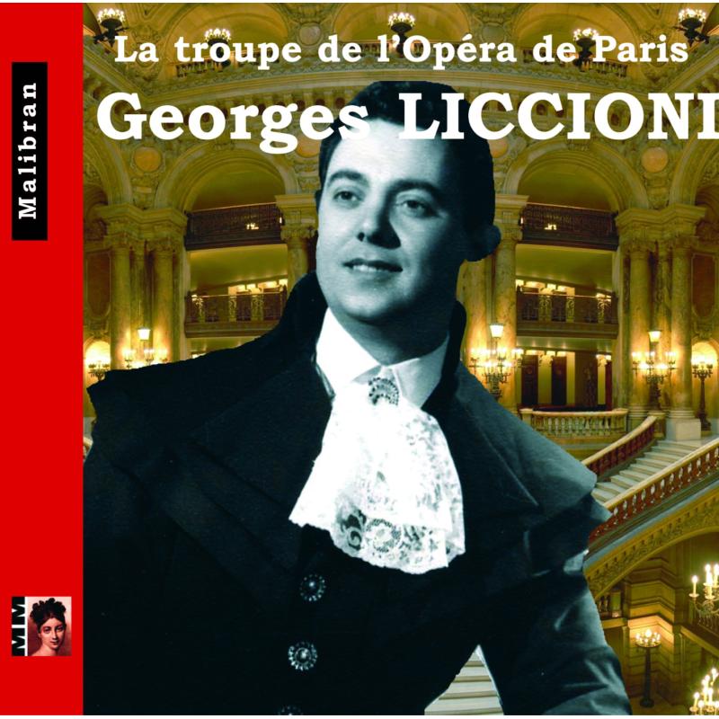 GEORGES LICCIONI: Singers of the Paris Opera - Georges Liccioni