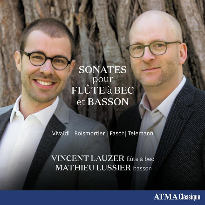 Vincent Lauzer & Mathieu Lussier Sonatas for Recorder and Bassoon CD