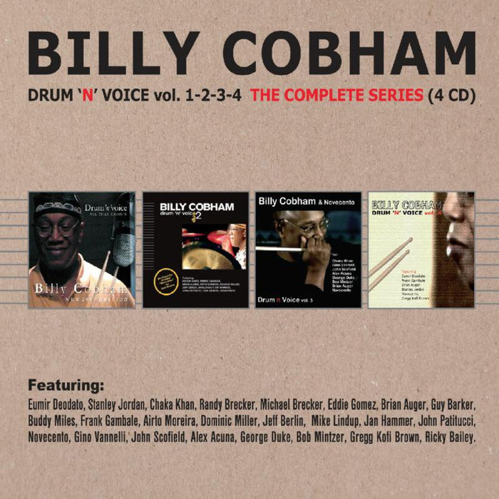 Billy Cobham: Drum 'n' Voice Vol 1-4:.. CD