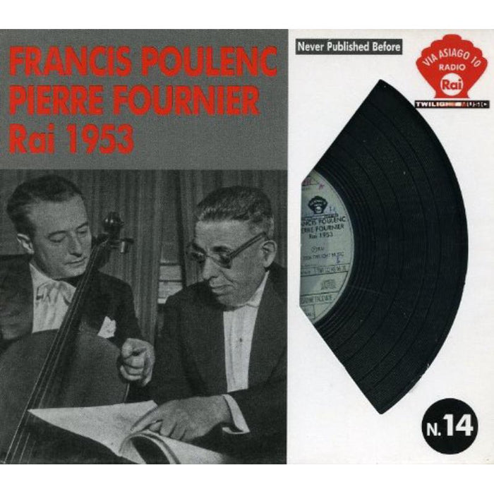 Francis Poulenc & Pierre Fourniere: Rai 1953