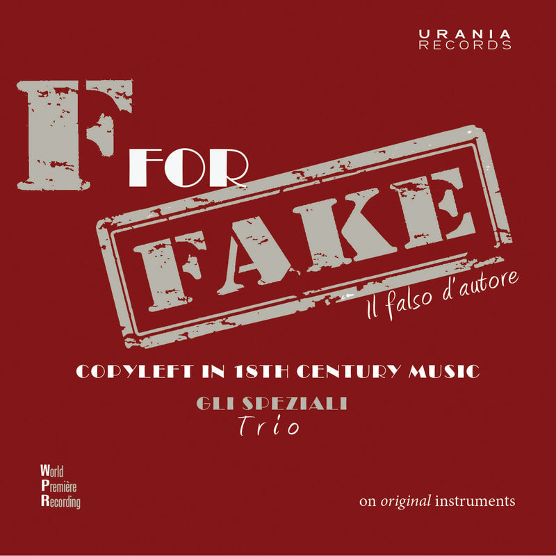 Gli speziali: F For fake: copyleft in 18 century music