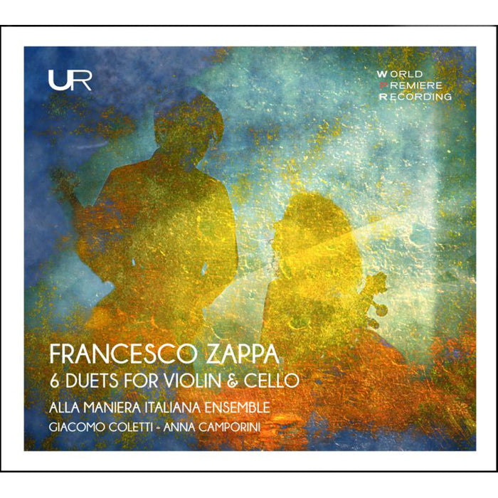 Giacomo Coletti & Anna Camporini: Francesco Zappa: 6 Duets For Violin And Cello