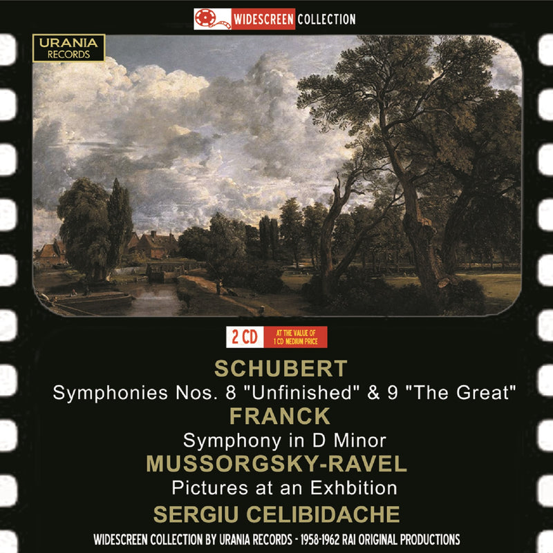 Sergiu Celibidache, Rai Simphonic Orchestra: Celibidache conducts Schubert, Franck, Ravel