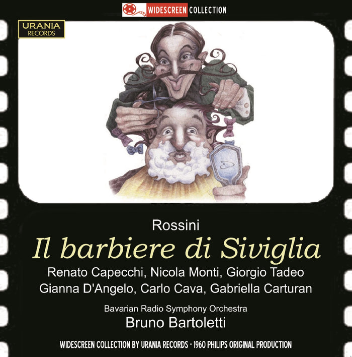 Renato Capecchi, Nicola Monti, Carlo Cava, Symphonie des Bayrishen Rundfunk Orchestra, Bruno Bartoletti: Bartoletti conducts Rossini: Il barbiere di Siviglia