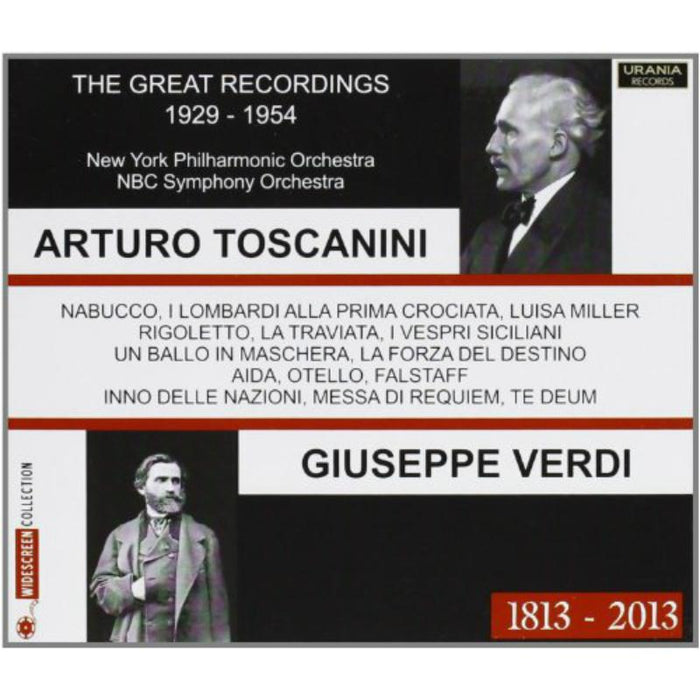 G. Verdi: Toscanini Dirigiert Verdi