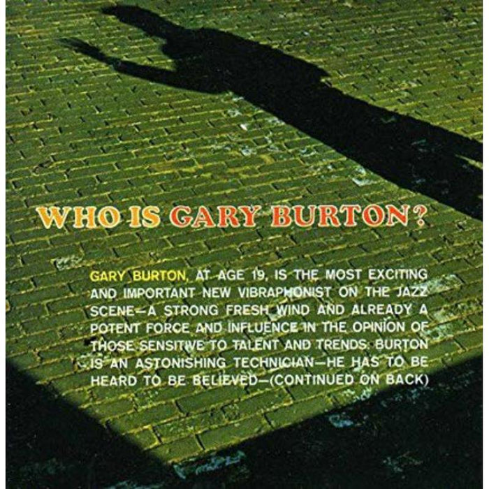 Gary Burton: Who Is Gary Burton? + Subtle Swing