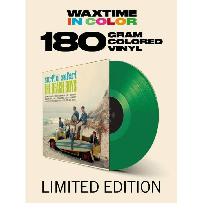 The Beach Boys: Surfin' Safari (Limited Edition Transparent Green Vinyl) (LP)
