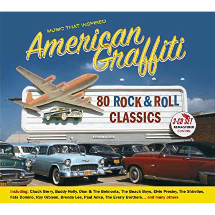 Various Artists: American Graffiti - 80 Rock & Roll Classics (3CD)