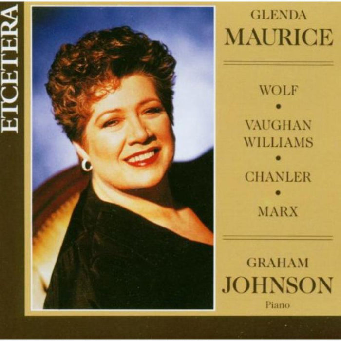 Glenda Maurice: Live at Wigmore Hall: Maurice/Johnson