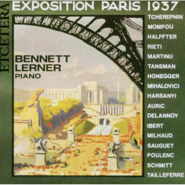 Esposition - Paris 1937: Bennett Lerner
