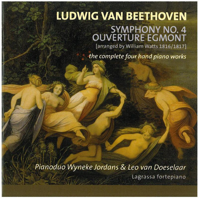 Sym No.4 & Overture Egmont (arr.Watts (Piano Duo)): Jordans/Van Doeselaar