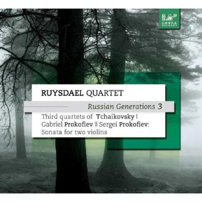 Ruysdael Quartet: Quartet No.3/Quartet No.3/Sona
