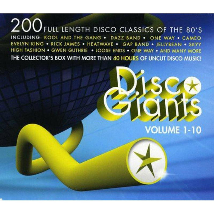 Various Artists: Disco Giants Vols 1 - 10 CD