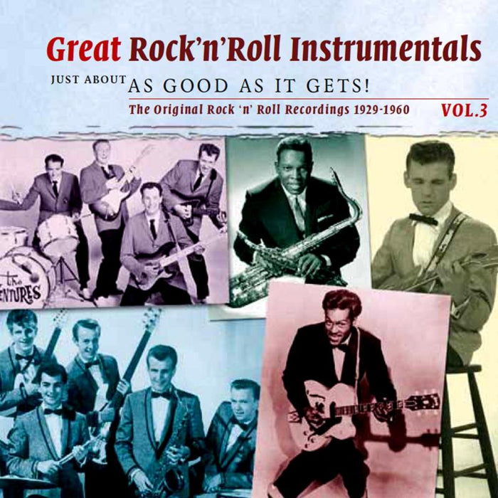 Various Artists: Great British Rock 'n' Roll Instrumentals Volume 3 1929-1960