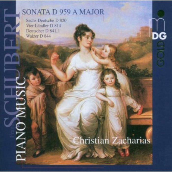 Christian Zacharias Schubert: Piano Works CD