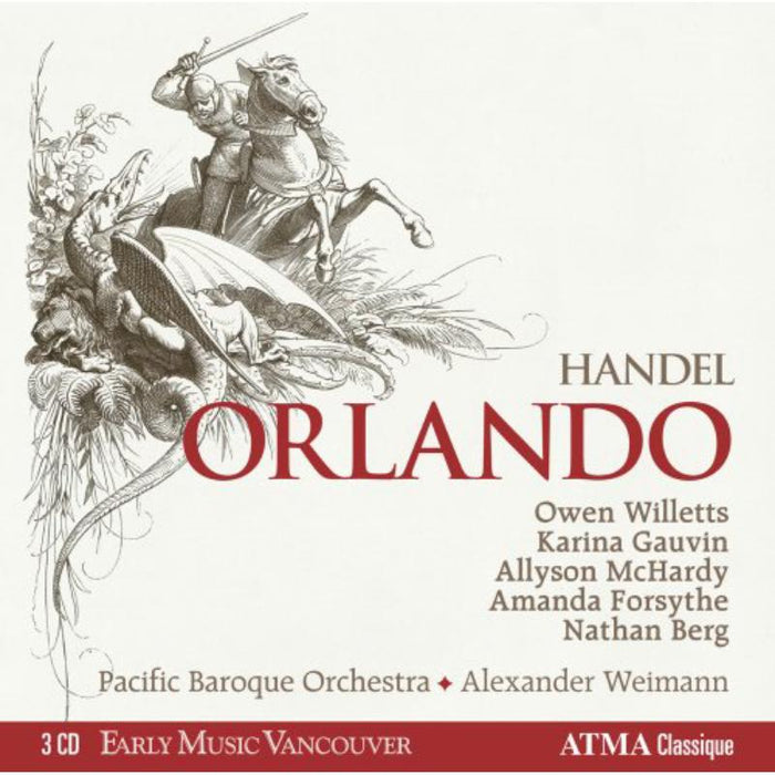 Handel Â€¢ Orlando [complete Opera Â€¢ 3 Cd Set]